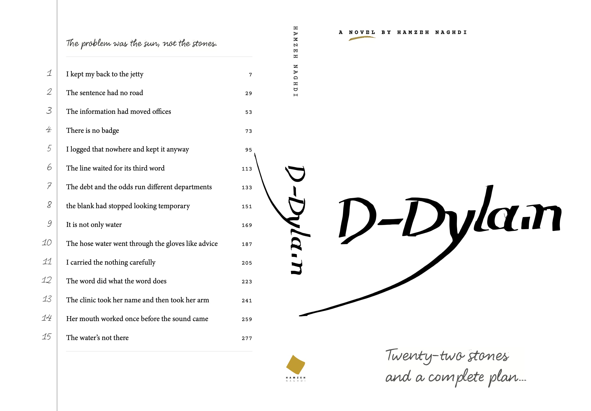 D-Dyla.n, a novel by Hamzeh Naghdi